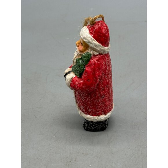 Vintage Santa Claus Christmas Ornament Figurine 4" Used READ - Picture 2 of 7